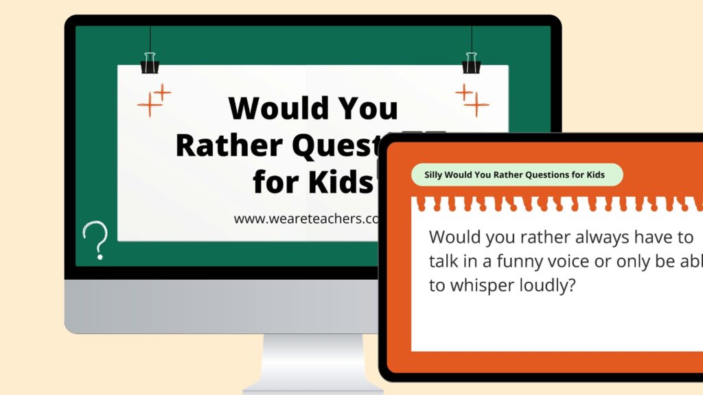 50 Would You Rather Scenarios For Elementary Students