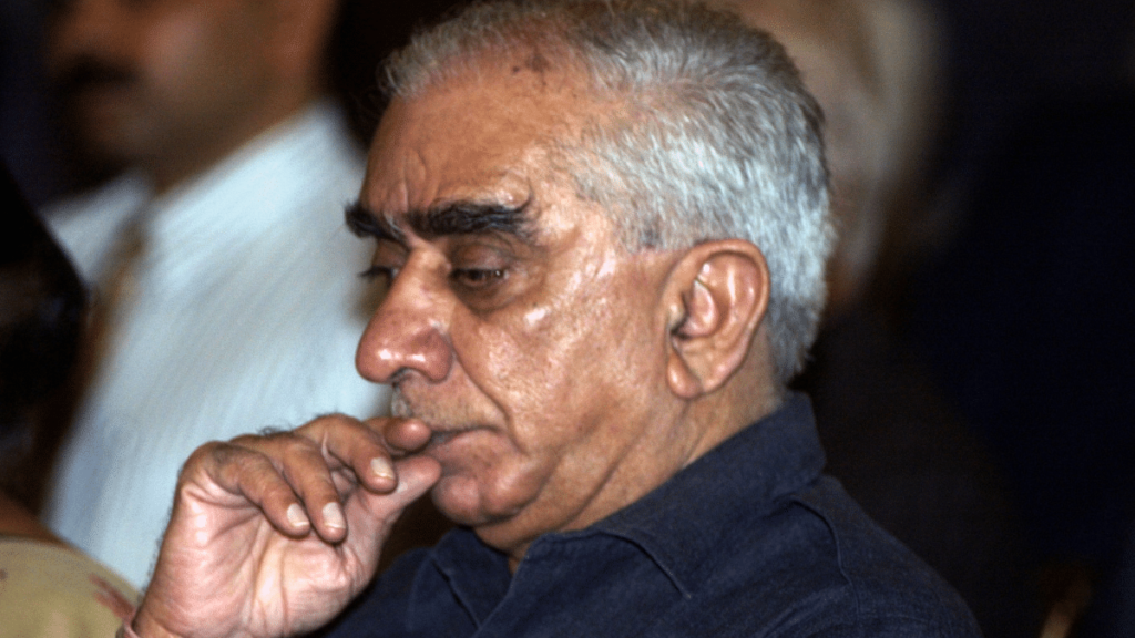 File photo of former Union Minister Jaswant Singh