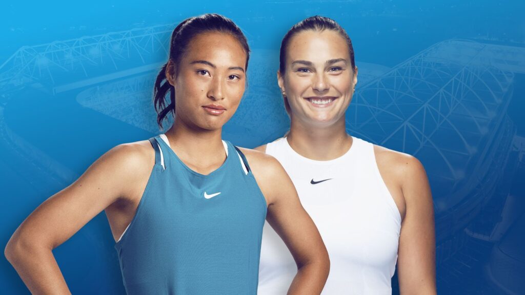 Qinwen Zheng will take on defending champion Aryna Sabalenka in the Australian Open women's singles final