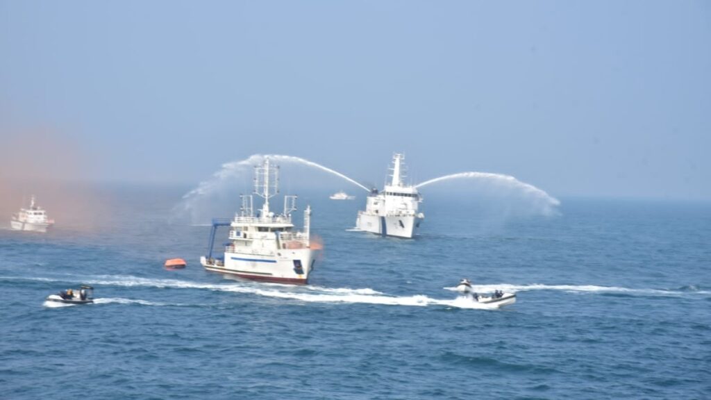 Japan Coast Guard India Coast Guard joint exercise