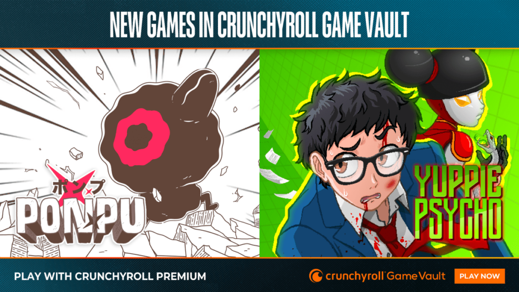 Crunchyroll announces two exclusive new games for its Game Vault