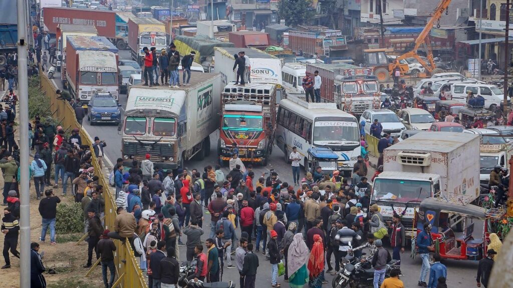 Drivers across states protest against increased jail term for hit-and-run cases