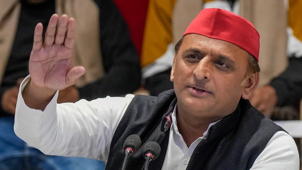 Akhilesh Yadav.