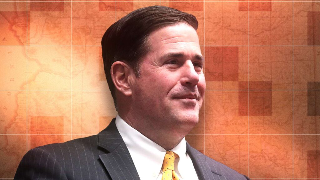 Former Arizona Gov. Doug Ducey Loves Barry Goldwater and Milton Friedman