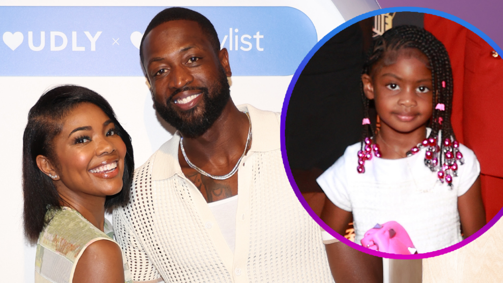 Gabrielle Union and Kaavia Sweetly Toast Dwyane Wade for His 42nd Birthday