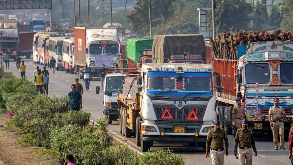 what is hit and run law truckers protest explained