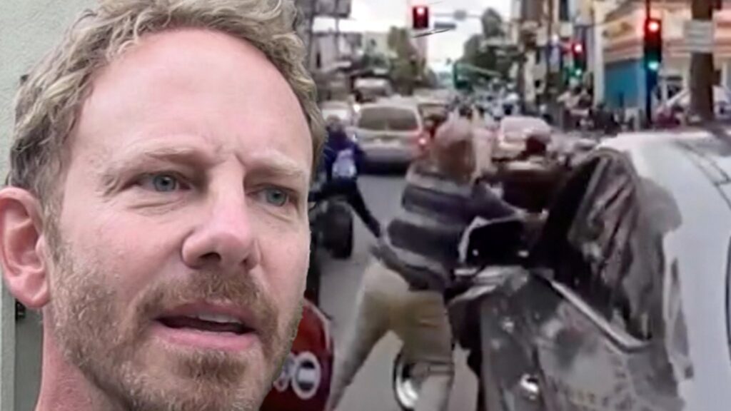 Ian Ziering's Biker Brawl, Cops Focused On Potential Felony Vandalism Case