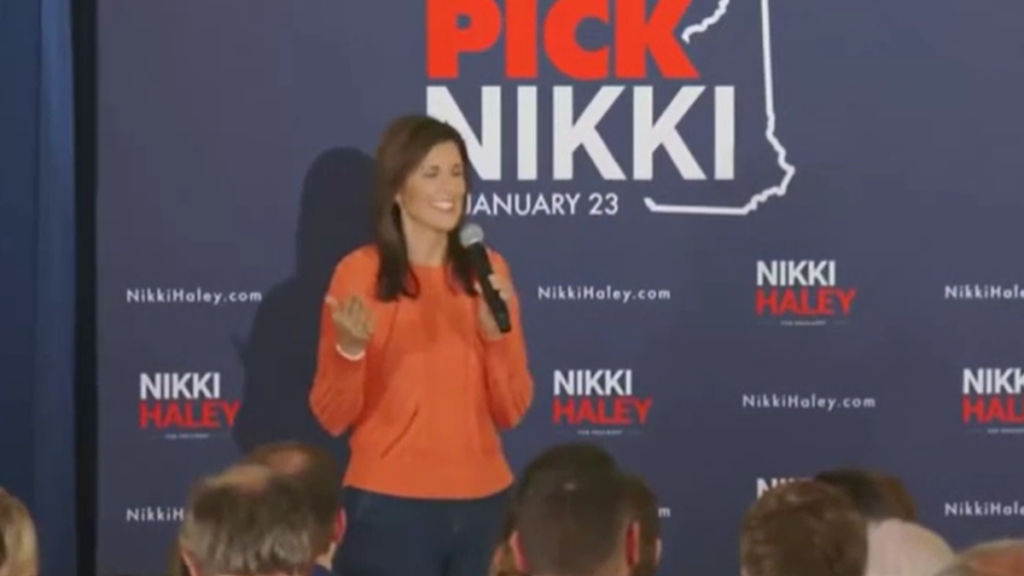 Man Jokingly Asks Nikki Haley To Marry Him - When She Asks For His Vote He Says 'I'm Going To Vote For Trump'