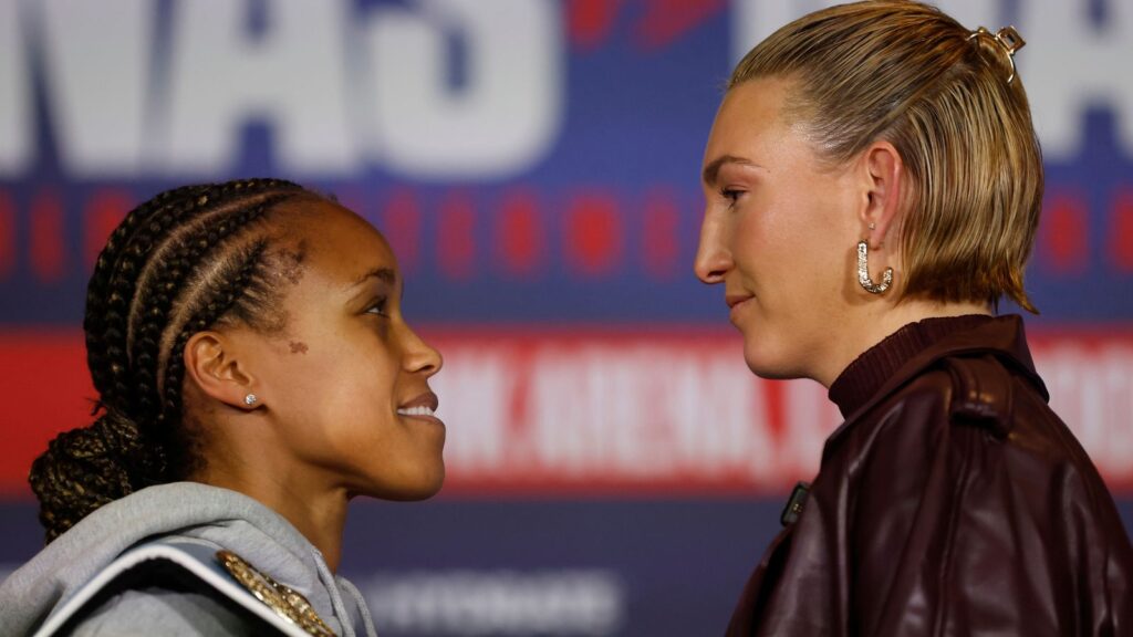 Mikaela Mayer says respect for Natasha Jonas will go 'out the window' upon first bell in world title fight | Boxing News