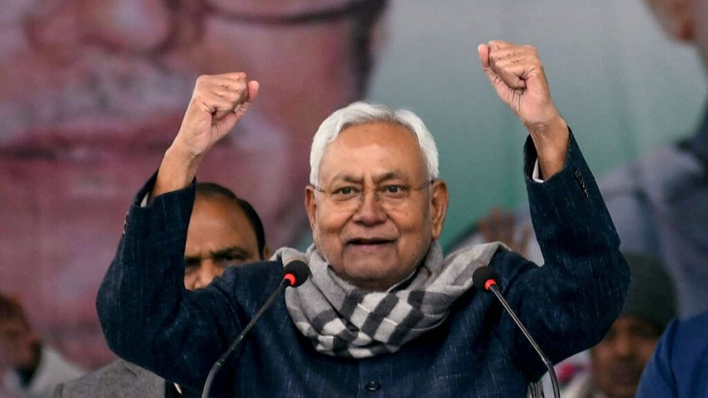 File photo of Bihar Chief Minister Nitish Kumar in Patna