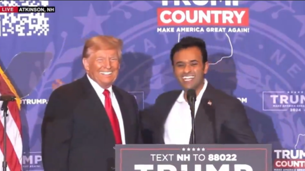 Ramaswamy Greeted With 'VP' Chants At Trump Rally As Former President Says Vivek Is 'Going To Be Working With Us For A Long Time'