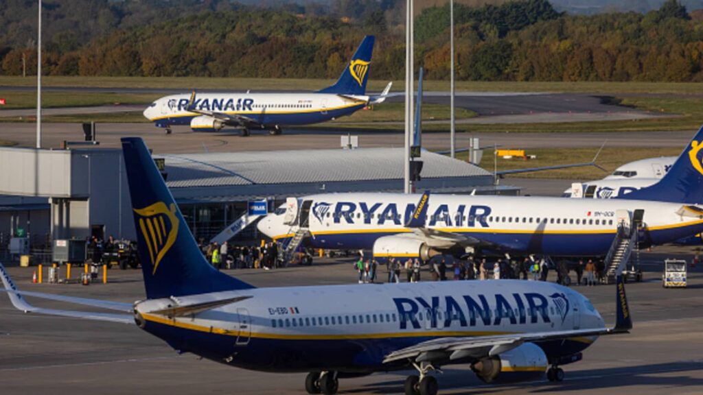 Ryanair trims annual profit forecast after travel agents halt sales