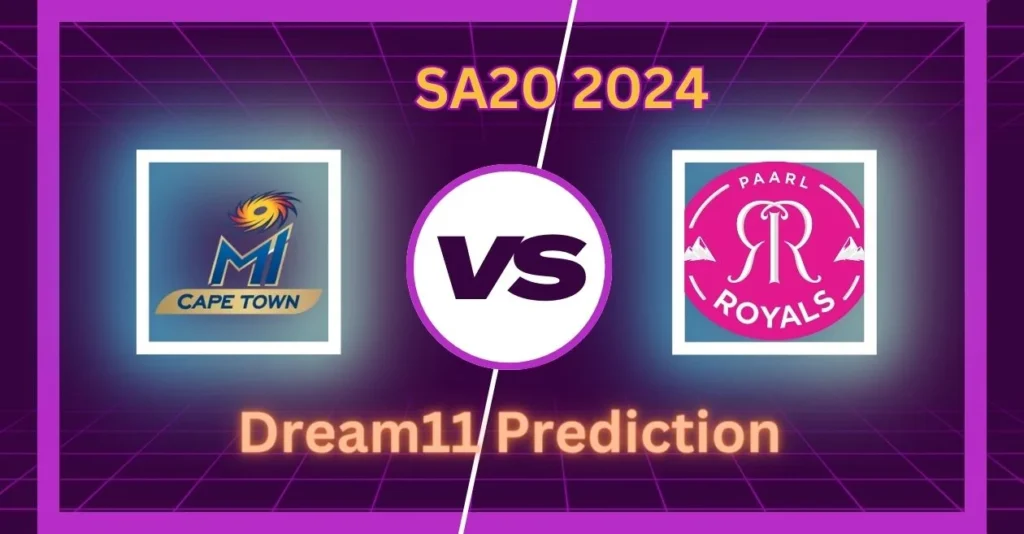 SA20 2024, MICT vs PR: Match Prediction, Dream11 Team, Fantasy Tips & Pitch Report