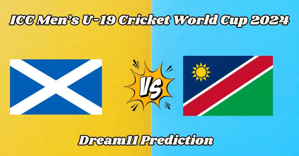 SCO-U19 vs NAM-U19: Match Prediction, Dream11 Team, Fantasy Tips & Pitch Report