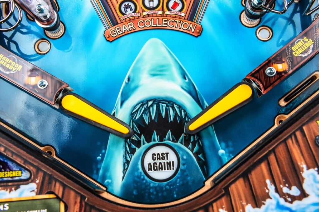 Stern Pinball unleashes Jaws-themed pinball games