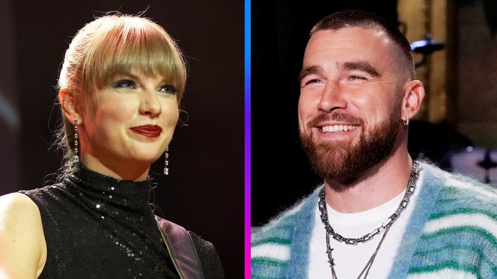 Taylor Swift and Travis Kelce Share a New Year's Eve Kiss: Watch