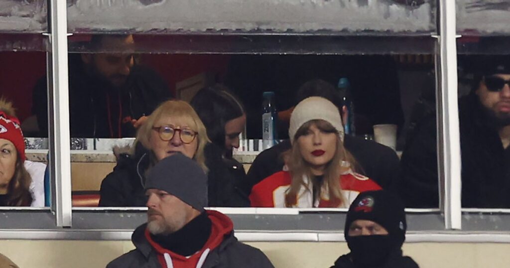 Taylor Swift and Travis Kelce's Mom Cheer on Chiefs at Wild Card Game