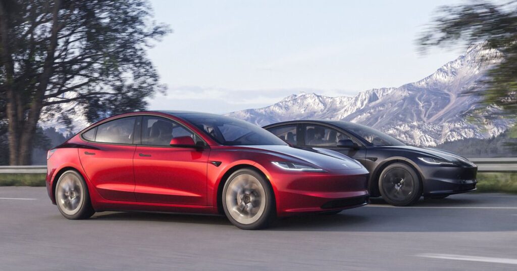 Tesla’s upgraded 2024 Model 3 is now available in the US