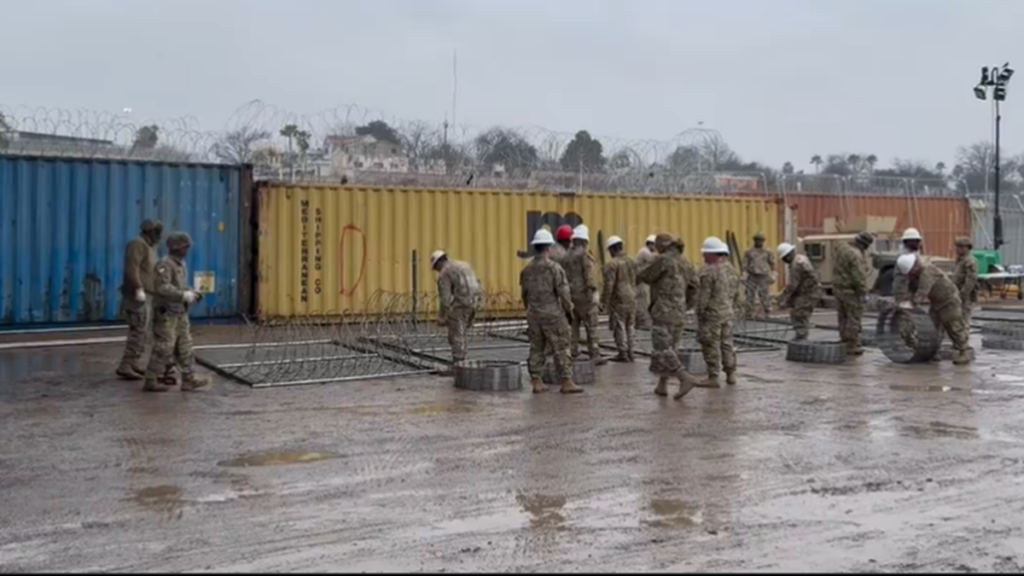 Texas National Guard, Governor Abbott Vow They Will 'Hold The Line' Against Feds, Begin Installing More Razor Wire