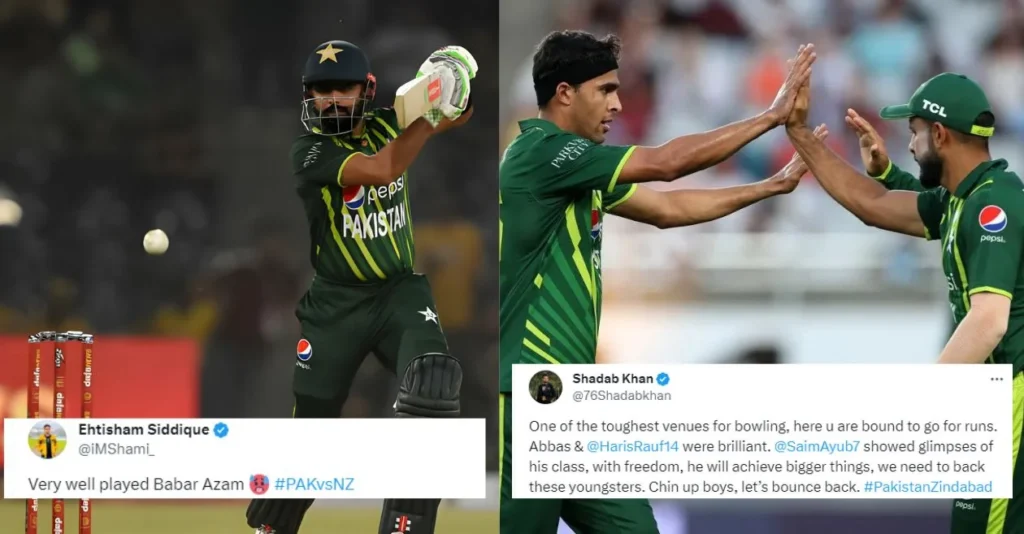 Twitter reactions: Babar Azam’s commendable effort falls short as New Zealand defeat Pakistan in the first T20I -NZ vs PAK 2024