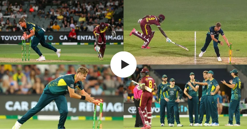 AUS vs WI [WATCH]: Bizarre scenes at Adelaide Oval after umpire denies Alzarri Joseph’s run-out despite clear evidence