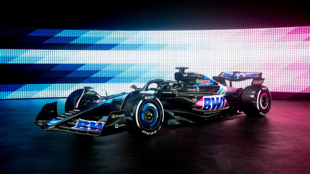 Alpine reveals 2024 Formula 1 car design, dials back on color