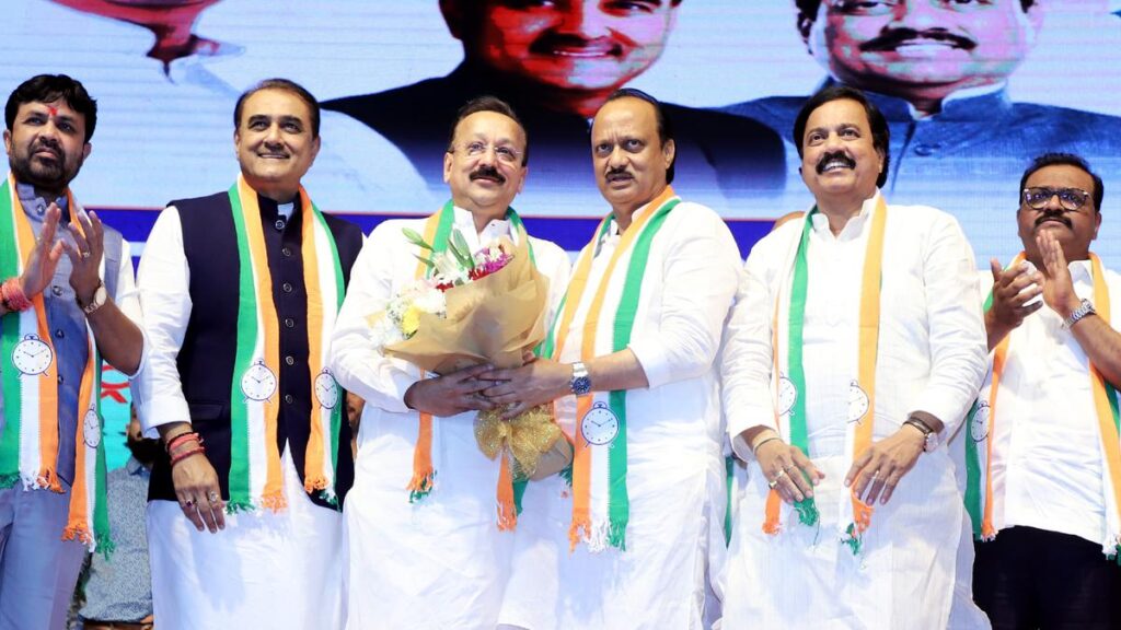 Baba Siddique joins Ajit Pawar’s NCP in Maharashtra days after quitting Congress