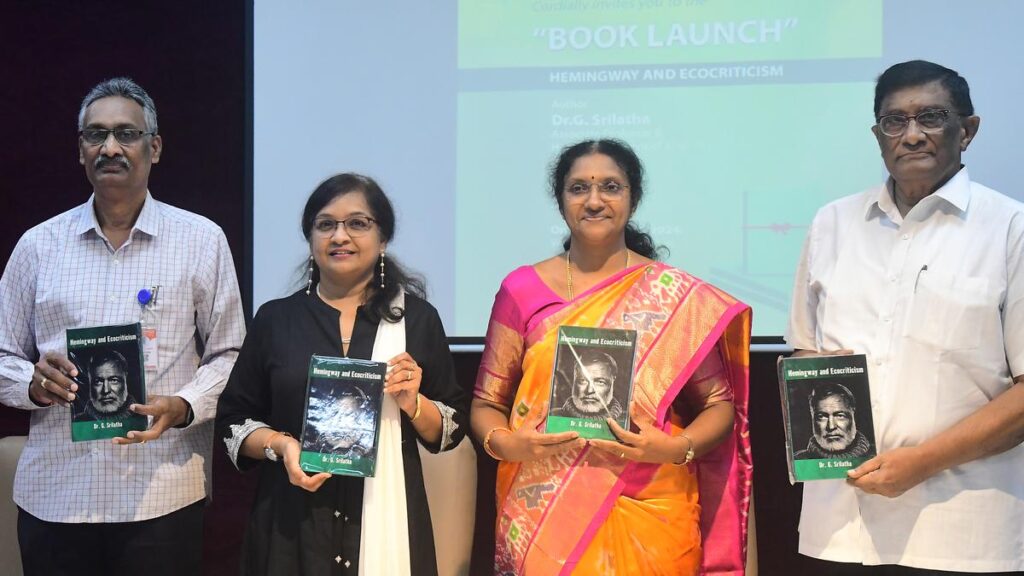 Book highlighting interdependence of humans and nature released in Vijayawada