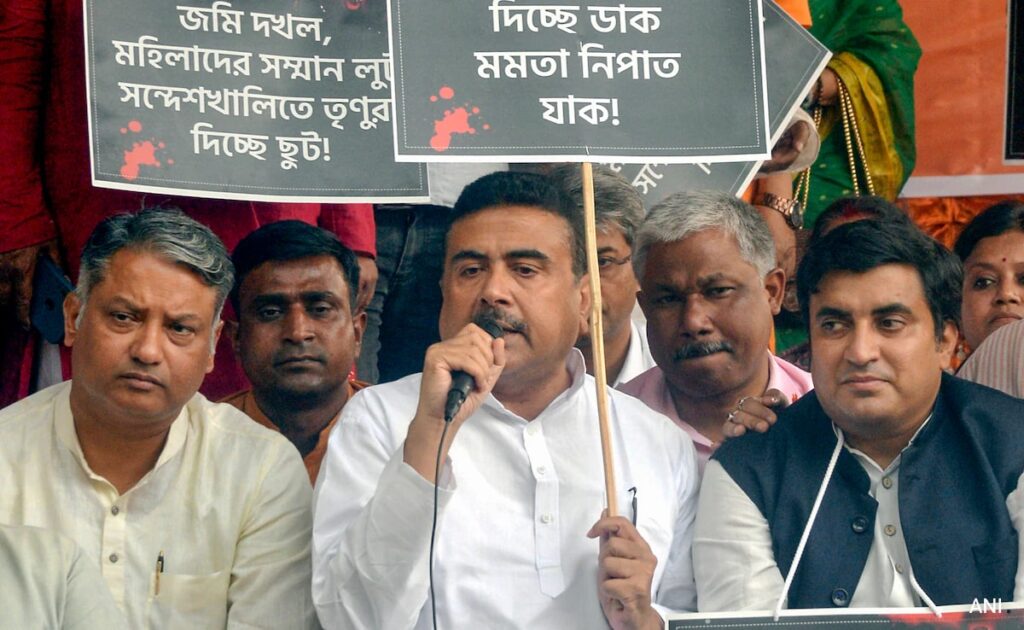 Calcutta High Court Allows BJP's Suvendu Adhikari To Visit Bengal's Sandeshkhali Haldarpara