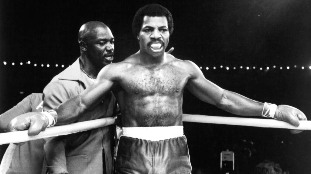 Actor Carl Weathers on set of the United Artist movie "Rocky II" in 1979. (Photo by Michael Ochs Archives/Getty Images)