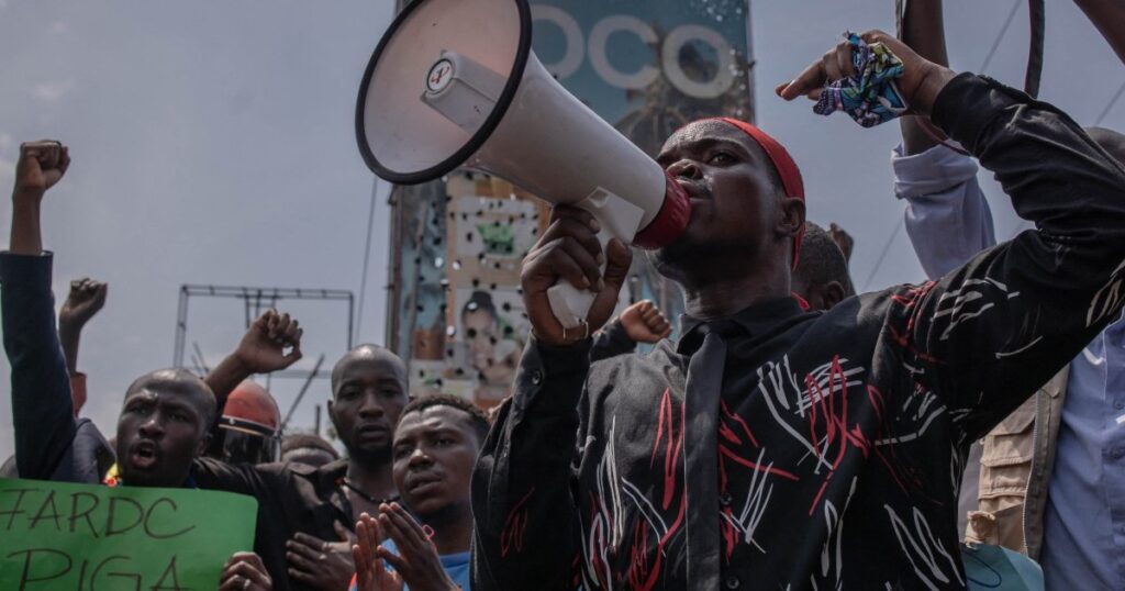 Congolese protest against West, Rwanda in eastern city of Goma | Conflict News