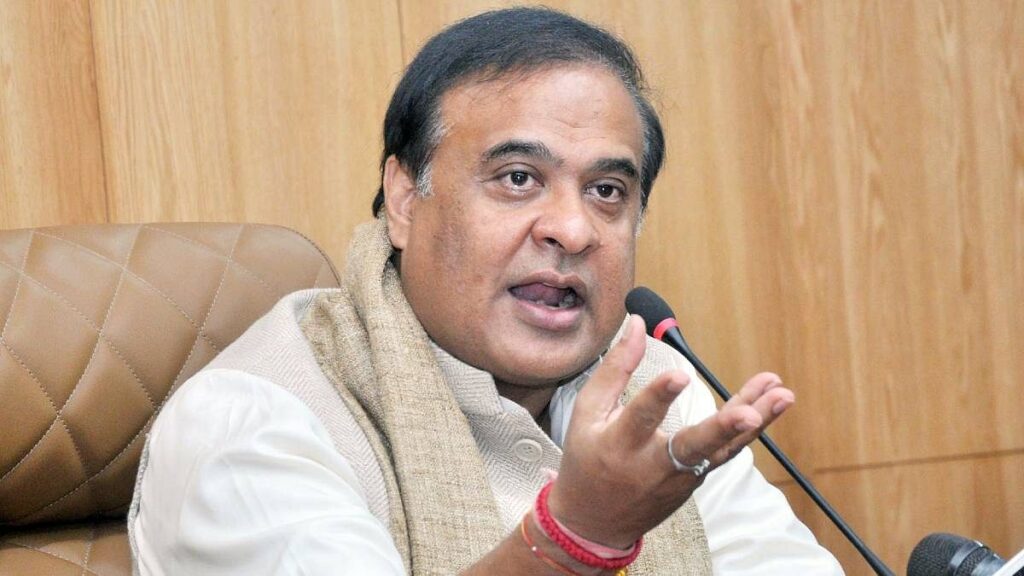 Assam Chief Minister Himanta Biswa Sarma