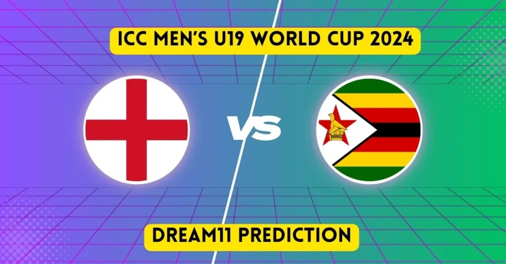 EN-U19 vs ZIM-U19: Match Prediction, Dream11 Team, Fantasy Tips & Pitch Report