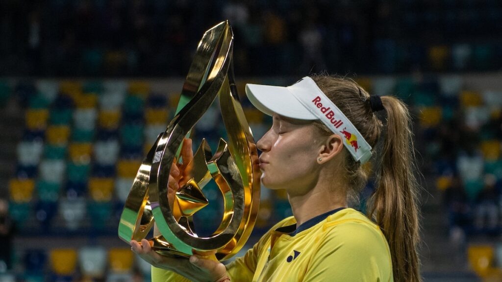 Elena Rybakina Sweeps Past Daria Kasatkina To Win Abu Dhabi Open Title