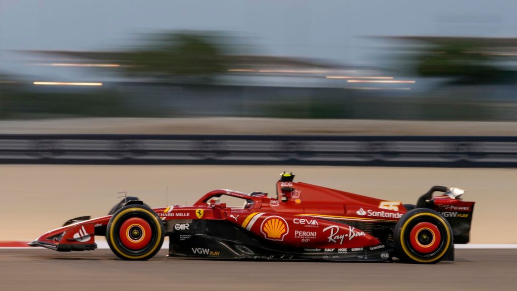 F1 testing: Carlos Sainz fastest for Ferrari on Day Two in Bahrain as Lewis Hamilton shows promise for Mercedes | F1 News