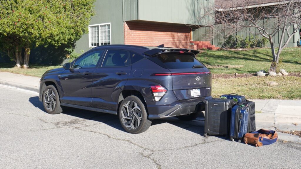 Hyundai Kona Luggage Test: How much cargo space?