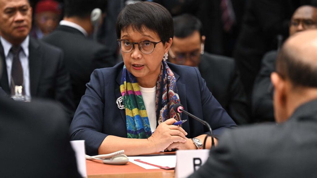 Indonesian FM on occupied Palestine and Indonesia democracy path | Israel War on Gaza