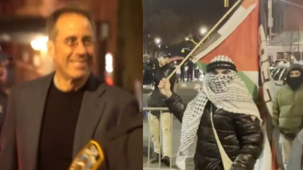 Jerry Seinfeld Accosted By Anti-Israel Protesters In NYC - 'Nazi Scum!'