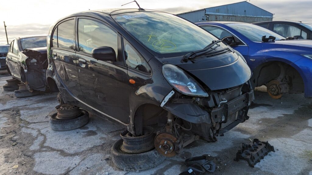 Junkyard Gem: 2008 Mitsubishi i