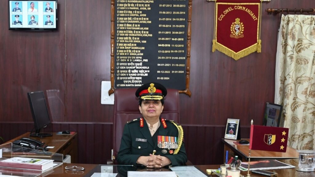 Kavita Sahai becomes 1st woman Lt General to command Lucknow's Army medical college