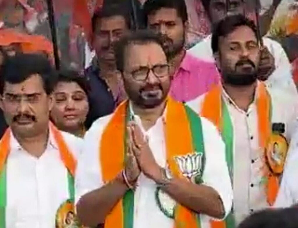 BJP Kerala chief K. Surendran during the