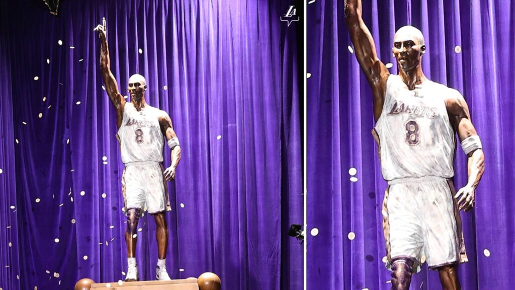 Kobe Bryant Statue Unveiled Outside Crypto.com Arena, Two More In Works