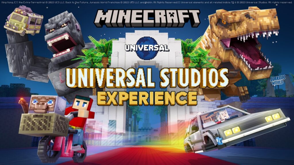 Minecraft is reviving lost Universal Studios rides