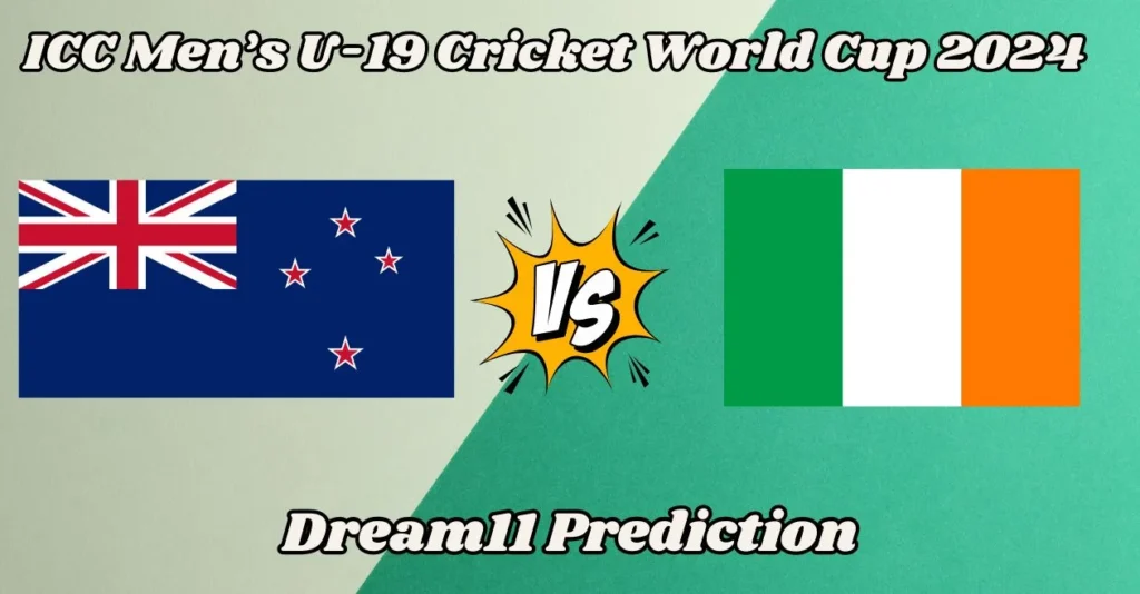 NZ-U19 vs IRE-U19: Match Prediction, Dream11 Team, Fantasy Tips & Pitch Report