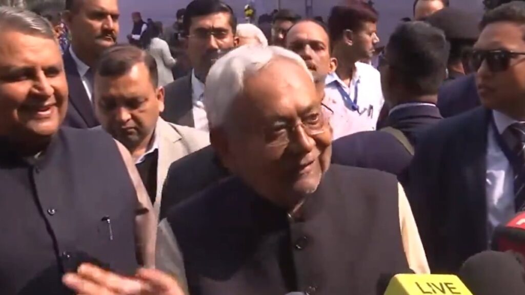 Bihar Chief Minister Nitish Kumar