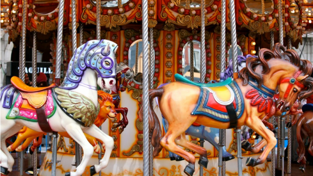 PETA Targets Merry-Go-Round Maker Over Animal-Themed Carousels