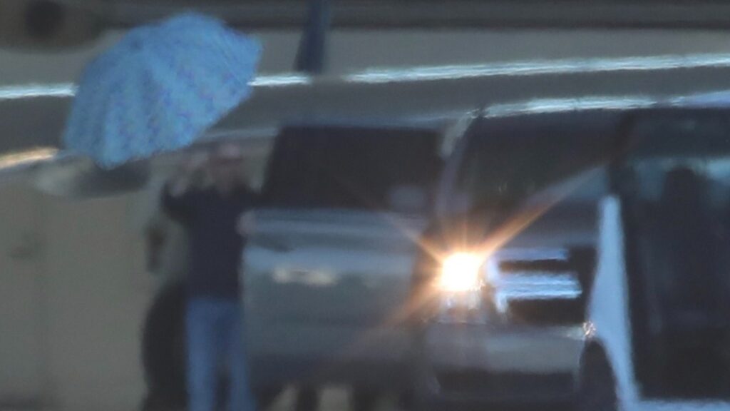 Taylor Swift Disembarks Jet at LAX After Flying from Tokyo