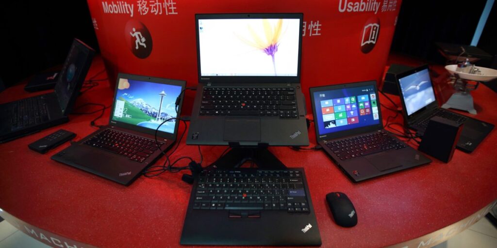 ThinkPad-maker Lenovo looking to AI PCs for future growth