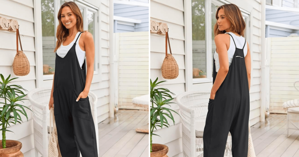 This Halara Jumpsuit Lookalike Is My Go-To Shopping Outfit