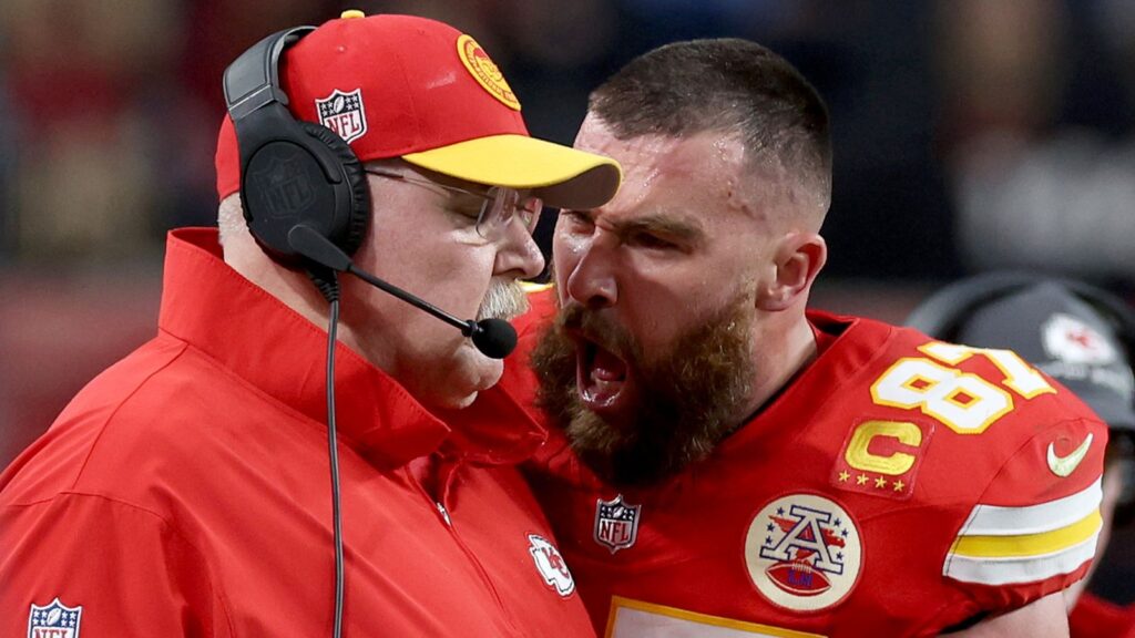 Travis Kelce admits to 'unacceptable' Super Bowl outburst at Kansas City Chiefs head coach Andy Reid | NFL News